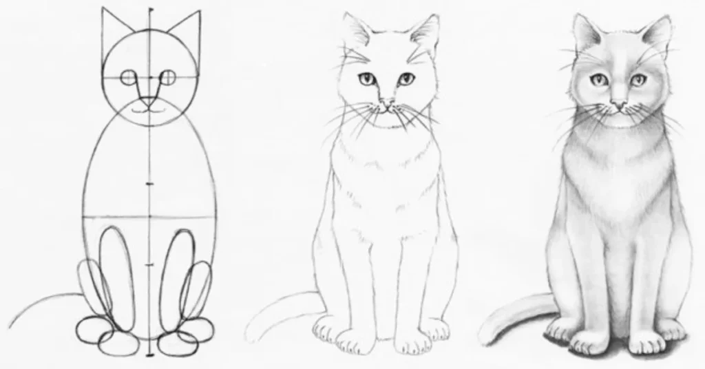 Preparing to Draw: A4z_-Ymtkr8= Cats